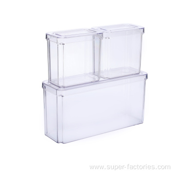 Transparent Leak-Proof Food Containers With Lid